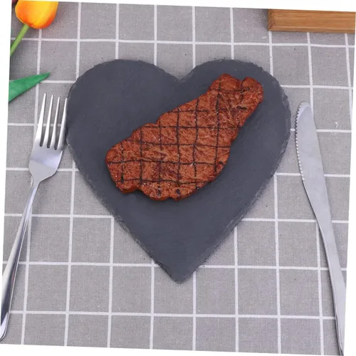Miniatura 7 de Juego de platos en forma de corazón Charcutería Plato para servir Cena Plato de sushi Desayuno Plato de postre Bandeja de carne