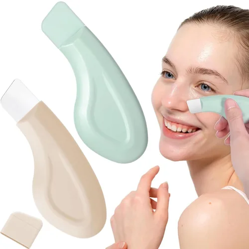 2 paquetes de herramientas para eliminar puntos negros, raspador facial para limpieza profunda de la nariz, herramienta de exfoliación suave y