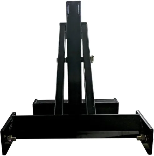 Miniatura 3 de Titan Attachments Elevador de tijera de 3 puntos para tractores de categoría 1, elevación de manipulación de materiales para elevar, bajar