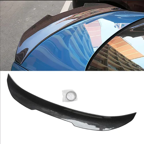NINTE Alerón trasero con revestimiento de fibra de carbono para BMW 2014-2020 F36 4 Series 430i 430i 435i 440i Gran Coupé Hatchback 4 puertas estilo