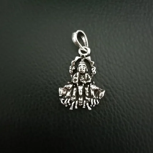 Miniatura 3 de Sun pendant, Sterling silver Surya, Indian God Silver, silver charm 925, Surya Pendant