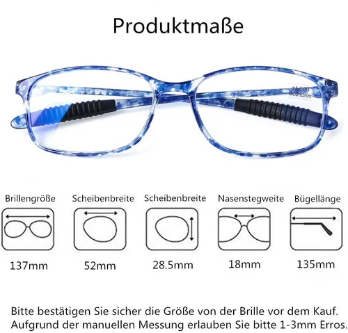 Miniatura 5 de DOOViC Computer Reading Glasses Blue Light Blocking TR90 Frame Lightweight Flexible Readers for Women Men,4 Pack
