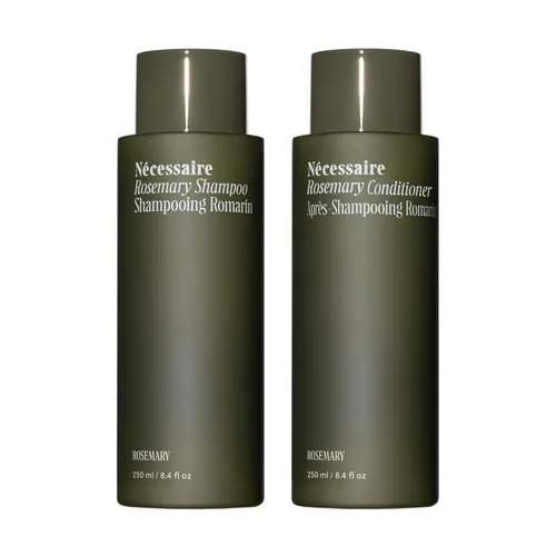 Nécessaire Rosemary Hair Duo | Conjunto de champú y acondicionador de romero fortalecedor multiproteína para cabello adelgazante. Para mujeres +