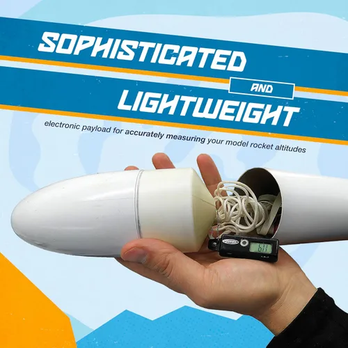 Miniatura 3 de Estes Altímetro 2246, rastreador de altitud modelo cohete volador, kit de accesorios para mayores de 10 años