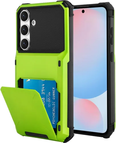 Miniatura 54 de Funda tipo cartera para Samsung Galaxy S22 Ultra con 4 ranuras para tarjetas de crédito a prueba de golpes, funda híbrida de protección reforzada