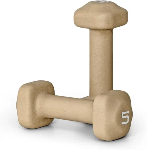 Miniatura 68 de Tone Fitness Pares de Mancuernas de Pesas de Neopreno con Cabeza Cuadrada Antirrodamiento Múltiples Opciones Azul