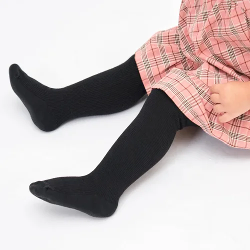 Miniatura 5 de Stelle Medias de bebé para niña, mallas de punto sin costuras, medias de algodón para bebés