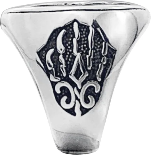 Miniatura 2 de EZUY GNAY Anillo de lobo para hombre, joyería de acero inoxidable, anillo vikingo, anillo de moda, cazador, cabeza de lobo, regalo para hombres