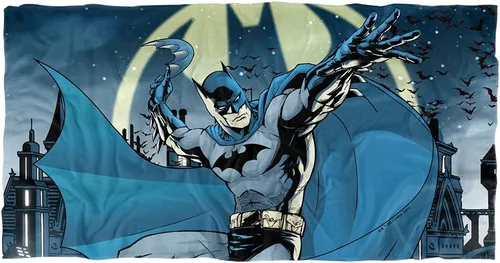 Miniatura 10 de LOGOVISION Batman Batman Dc - Toalla de playa con licencia oficial de 30 x 60 pulgadas