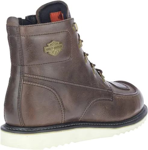 Miniatura 10 de Harley-Davidson Botas Hagerman de motociclista marrón de 5 pulgadas para hombre
