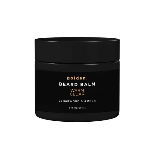Miniatura 9 de Golden Grooming - Bálsamo para barba – Domina los flaways y promueve un crecimiento más grueso, cera de peinado natural con manteca de karité