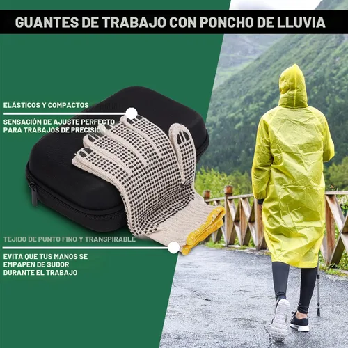 Miniatura 6 de Kit de emergencia para automóvil con cables de arranque de batería, accesorios de automóvil para hombres o mujeres, kit de emergencia para Negro