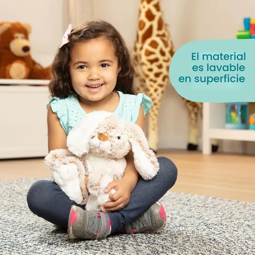 Miniatura 7 de Conejo de madriguera de peluche, 9 pulgadas, de Melissa & Doug