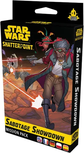 Miniatura 3 de Star Wars Shatterpoint Sabotage Showdown MISSION PACK – Juego de miniaturas de mesa, juego de estrategia para niños y adultos, a partir de 14 años