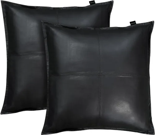 Miniatura 36 de Funda de almohada de piel de cordero – Funda de cojín decorativa para sofá – Fundas para sala de estar y dormitorio, 22 x 22 pulgadas – Paquete de 2