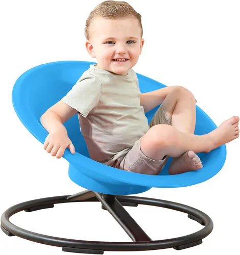 Silla Giratoria para Niños Autistas, Juguetes de Sentarse y Girar para Autismo para Edad 3+, Silla Giratoria Sensorial que Mejora las Habilidades