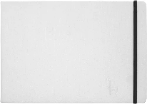 Etchr Cuaderno de bocetos de paisaje A4 - Cuaderno de bocetos de prensa en frío - Libro de dibujo de tapa dura