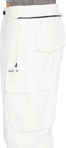 Miniatura 8 de Volcom Pantalones de snowboard V.CO Hunter Cargo para hombre, Negro, estática