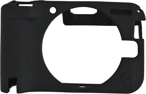 Miniatura 5 de Funda para cámara R50 V, cuerpo completo, delgada, ligera, de silicona, carcasa de goma para Canon Eos R50 V R50V (negro)