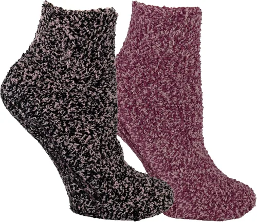 Miniatura 14 de Calcetines cortos Dr. Scholl para mujeres - Calcetines de spa relajantes con infusión de lavanda y vitamina E - 2 y 3 pares - Pinzas en la parte