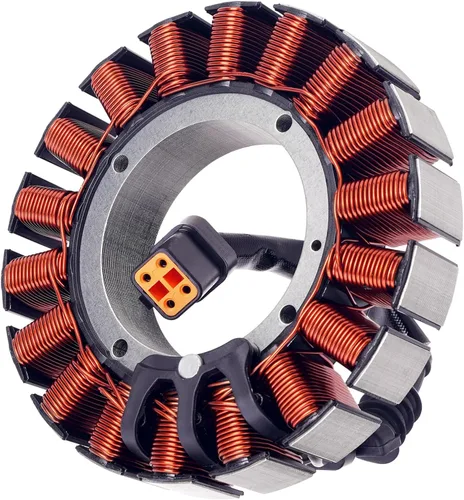 Miniatura 5 de AHL Bobina de estator 30017-07 compatible con Harley Davidson Dyna, Softail, FLSTF, FLSTC, FXST Modelos 2007