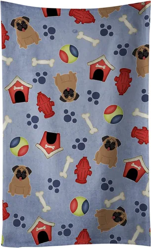 Miniatura 59 de Caroline's Treasures BB2654KTWL Dog House Collection Airedale - Toalla de cocina para invitados, toalla de baño decorativa para cara, té, paño