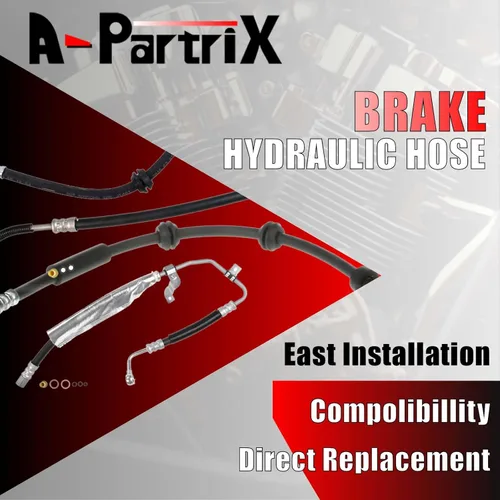 Miniatura 2 de 2x Brake Hose Pair Set - Rear Lower Brake Line Brake Hydraulic Hose Fits Mitsubishi 3000GT 1991-1999 Fits Mitsubishi Galant 1988-1988 Fits