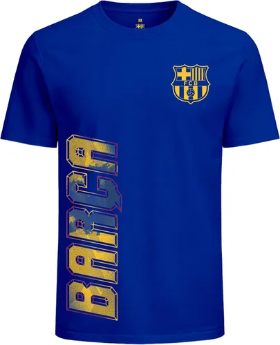 Miniatura 4 de Icon Sports Officially Licensed FC Barcelona Cotton T-Shirt - Unisex Adult