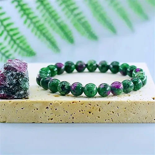 Miniatura 20 de Pulseras de triple protección con piedra de ojo de tigre de obsidiana negra con hematita para hombres y mujeres, pulsera de piedra curativa