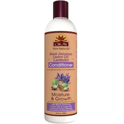 Miniatura 11 de OKAY - Acondicionador sin enjuague con aceite de ricino jamaicano negro - Todo tipo de cabello/texturas - Repara, hidrata, hace crecer un cabello