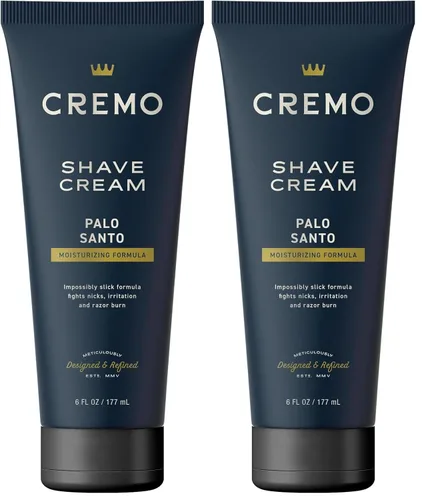 Miniatura 9 de Cremo Silver Water & Birch Crema de Afeitar, Crema de Afeitar Asombrosamente Superior Ultra-Deslizante para Hombres, Combate Cortadas, Cortes