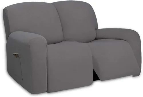Miniatura 140 de PureFit - Funda superelástica con bolsillo p/protección de sofá/sillón - Suave cubierta de elastano antideslizante, lavable, c/base elástica, apta