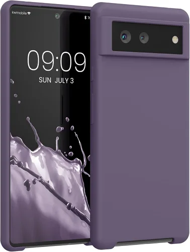 Miniatura 84 de kwmobile Funda Compatible con Google Pixel 6 Pro - Funda de teléfono de silicona TPU con acabado suave - Azul Arrecife