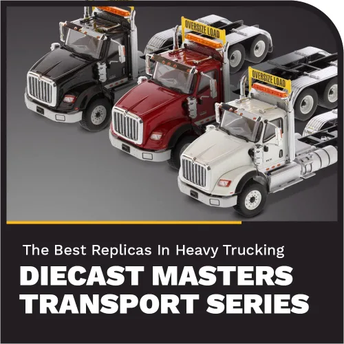Miniatura 6 de 1:50 International HX620 SBFA Day Cab Tridem - Azul Metálico - Diecast Masters - 71010