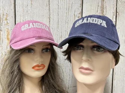 Miniatura 26 de Sombreros bordados para tío tía, abuelo, abuela, mamá, mini
