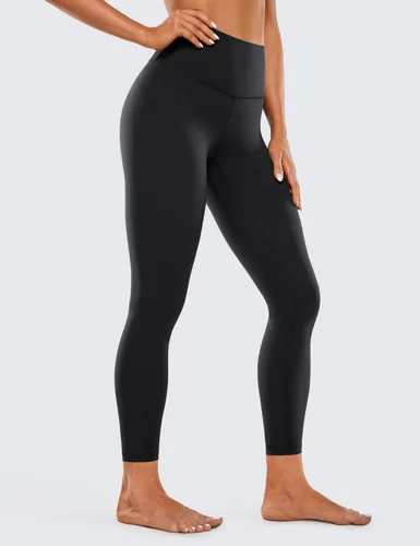 Miniatura 61 de CRZ YOGA Leggings de entrenamiento para mujer con sensación de desnudez cepillada de 25 pulgadas, pantalones de yoga de compresión de cintura alta
