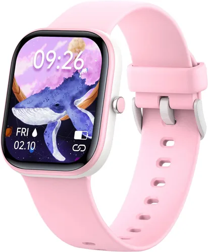 Miniatura 11 de Reloj inteligente para niñas, resistente al agua IP68, reloj rastreador de actividad física con cara de 1.5 pulgadas, monitor de sueño de frecuencia