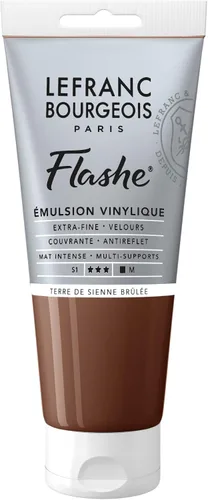 Miniatura 73 de Lefranc Bourgeois Flashe - Pintura de vinilo, tubo de 2.7 onzas, color blanco