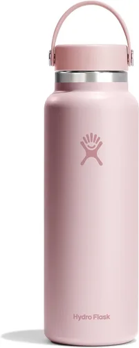 Miniatura 53 de Hydro Flask - Botella de agua de acero inoxidable aislada - Boca ancha con tapa flexible, sin derrame, a prueba de fugas y recargable de 40 oz Negro