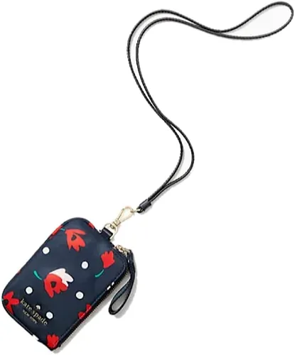 Kate Spade New York Chelsea Whimsy - Funda con cordón floral para tarjetas, multicolor