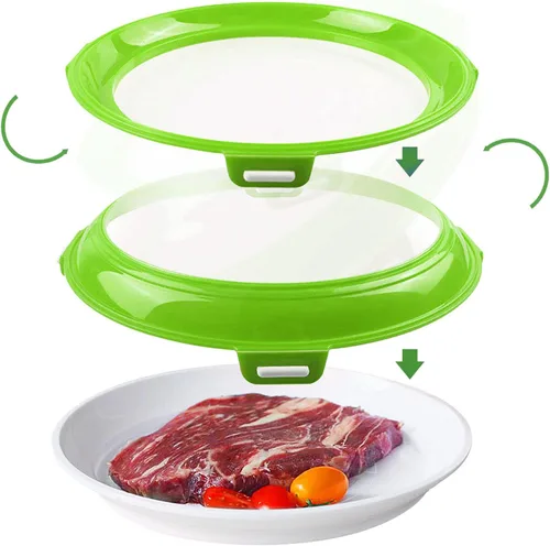 Miniatura 5 de Bandeja de conservación de alimentos, plástico TPU de grado alimenticio, bandejas reutilizables para almacenamiento de alimentos, bandejas apilables