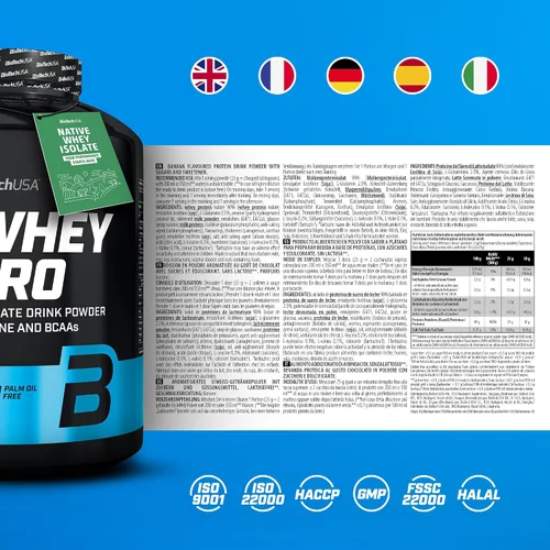 Miniatura 5 de Biotech USA Iso Whey Zero 5.0 lbs Banana de Biotech USA