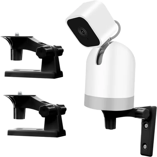 Miniatura 10 de Soporte de pared compatible con WYZE Cam Pan V3/V4/V2 Blink Mini Pan-Tilt Cam, soporte de pared de seguridad ajustable con rotación de 180 grados, 1