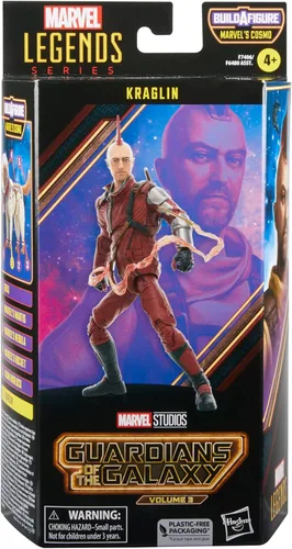 Miniatura 2 de Marvel Legends Series Kraglin, Guardianes de la Galaxia Vol. 3 - Figuras de acción coleccionables de 6 pulgadas, juguetes para edades de 4 años