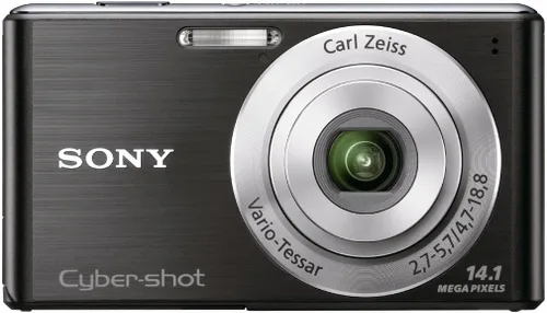 Sony Cyber-Shot DSC-W530 - Cámara digital de 14,1 MP con Carl Zeiss Vario-Tessar 4x lente de zoom óptico gran angular y LCD de 2,7 pulgadas (negro)