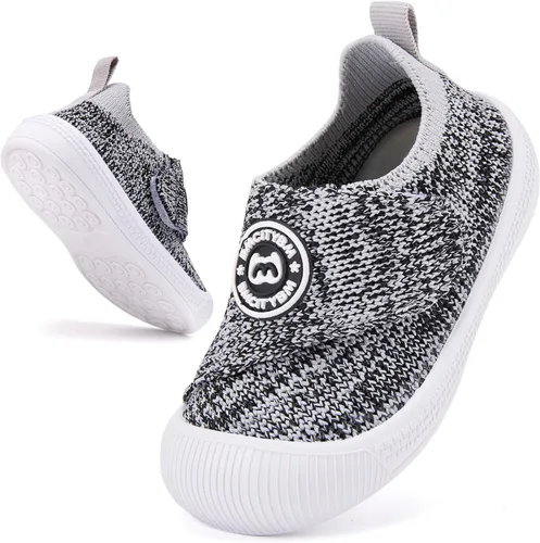Miniatura 181 de BMCiTYBM Zapatos de bebé para niños y niñas, zapatos para caminar para niños pequeños, zapatos ligeros antideslizantes para 6, 9, 12, 18, 24 meses