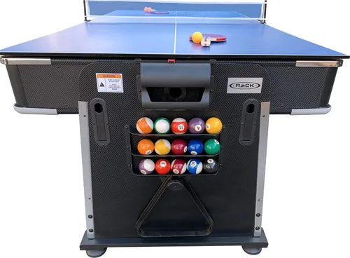 Miniatura 8 de RACK Triad - Mesa giratoria 3 en 1 de 7 pies para billar y pool