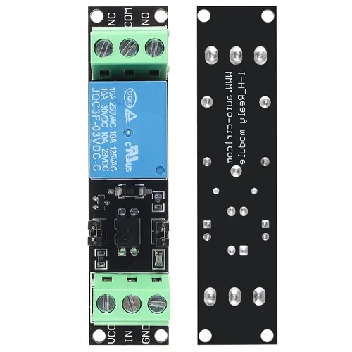 Miniatura 7 de 10 unids 1 canal DC 3V/3.3V relé módulo de interruptor de alimentación con optoacoplador módulo de relé aislado placa de control de unidad para IOT