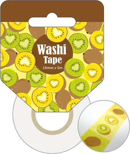 Miniatura 2 de Best Creation Washi Tape, 0.591 in/16.4 ft, Kiwi