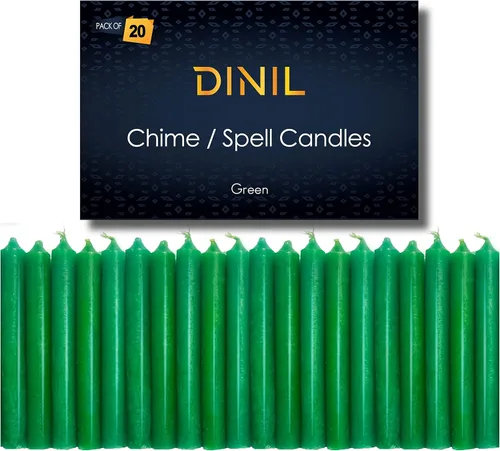 Miniatura 11 de Dinil 20 velas de hechizo/timbre de colores surtidos – Mini velas cónicas prémium para rituales, oración, cumpleaños, meditación, altar, hechizos